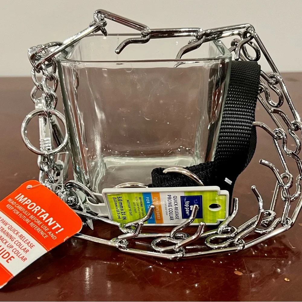 Top Paw Quick-Release Prong Collar